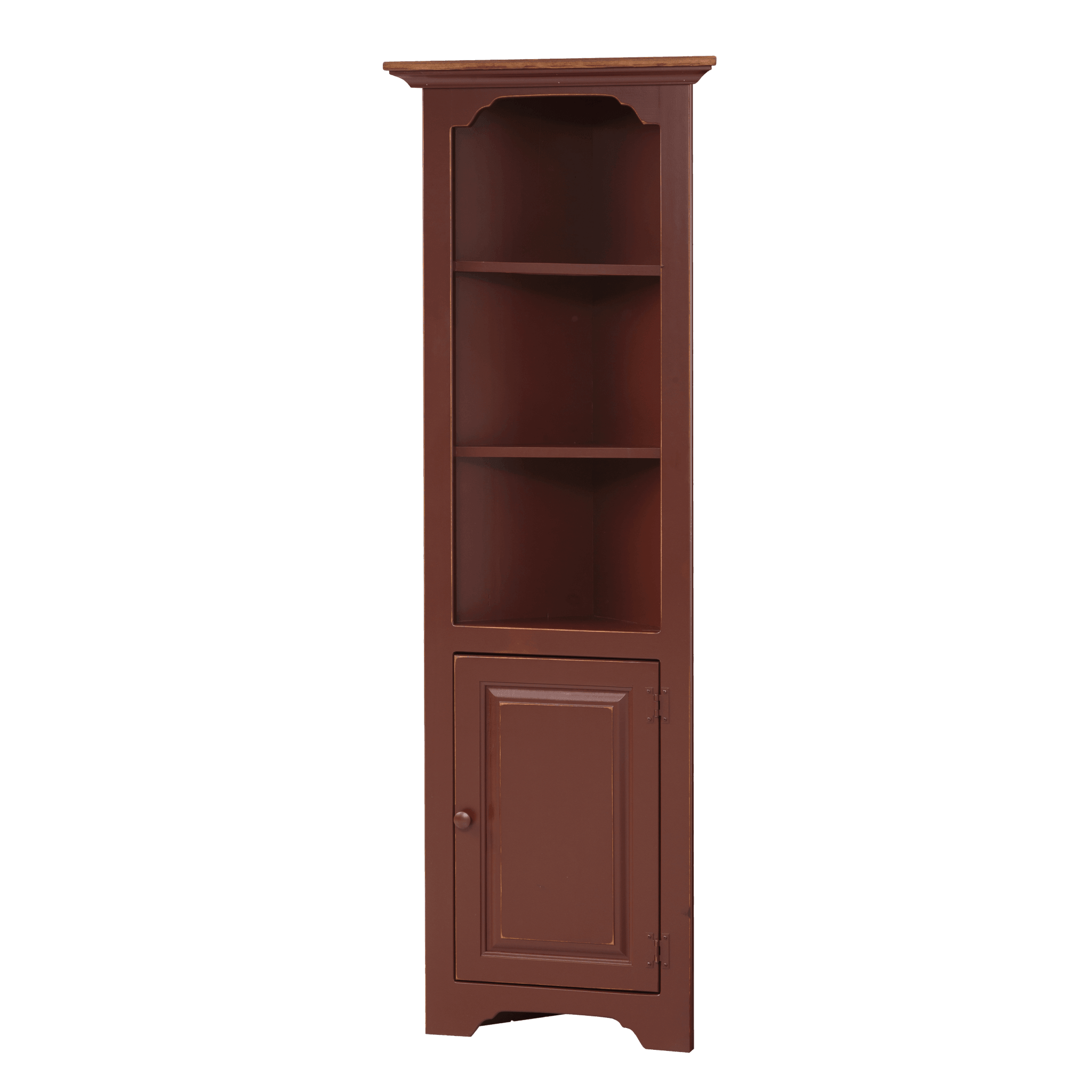 Small Corner Cabinet w/ Wood Door