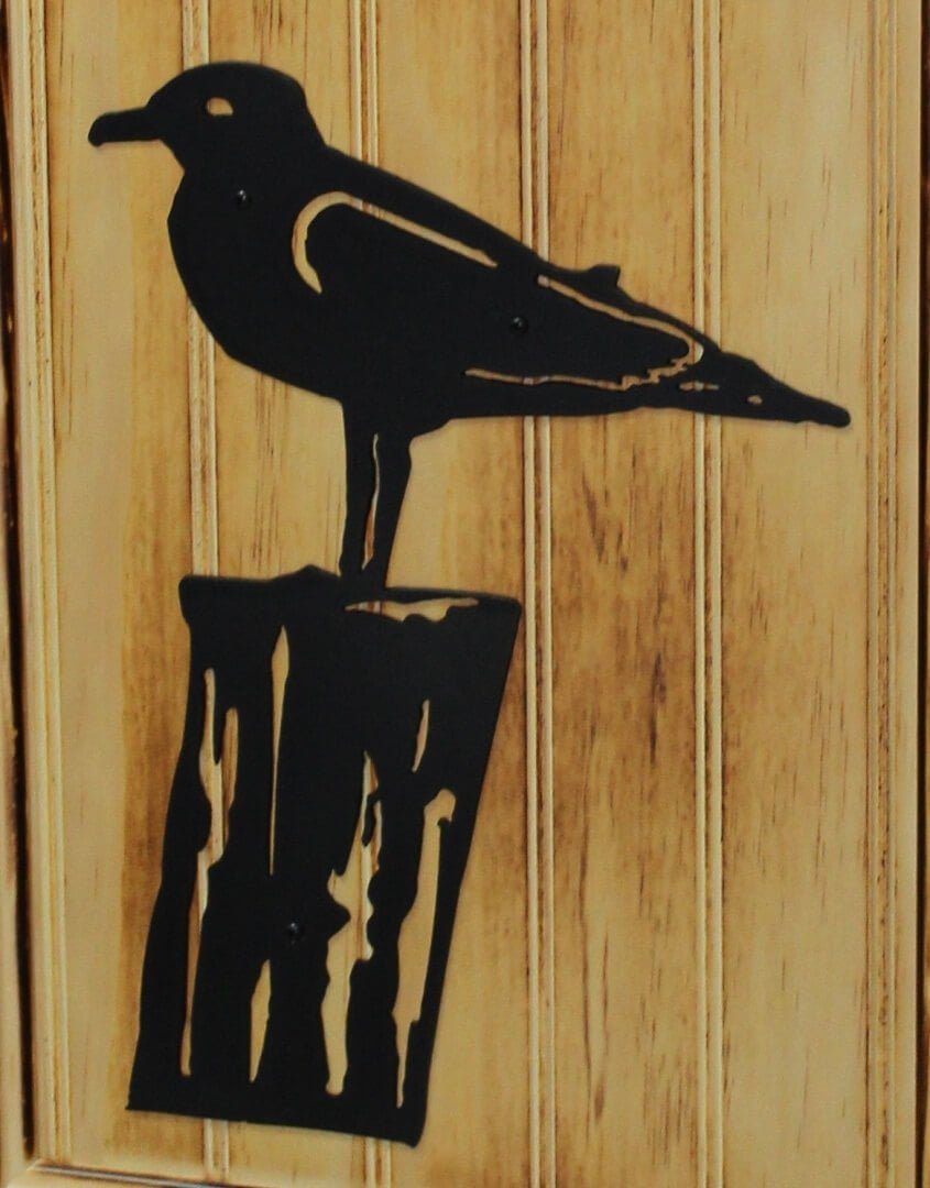 custom seagull metal silhouette